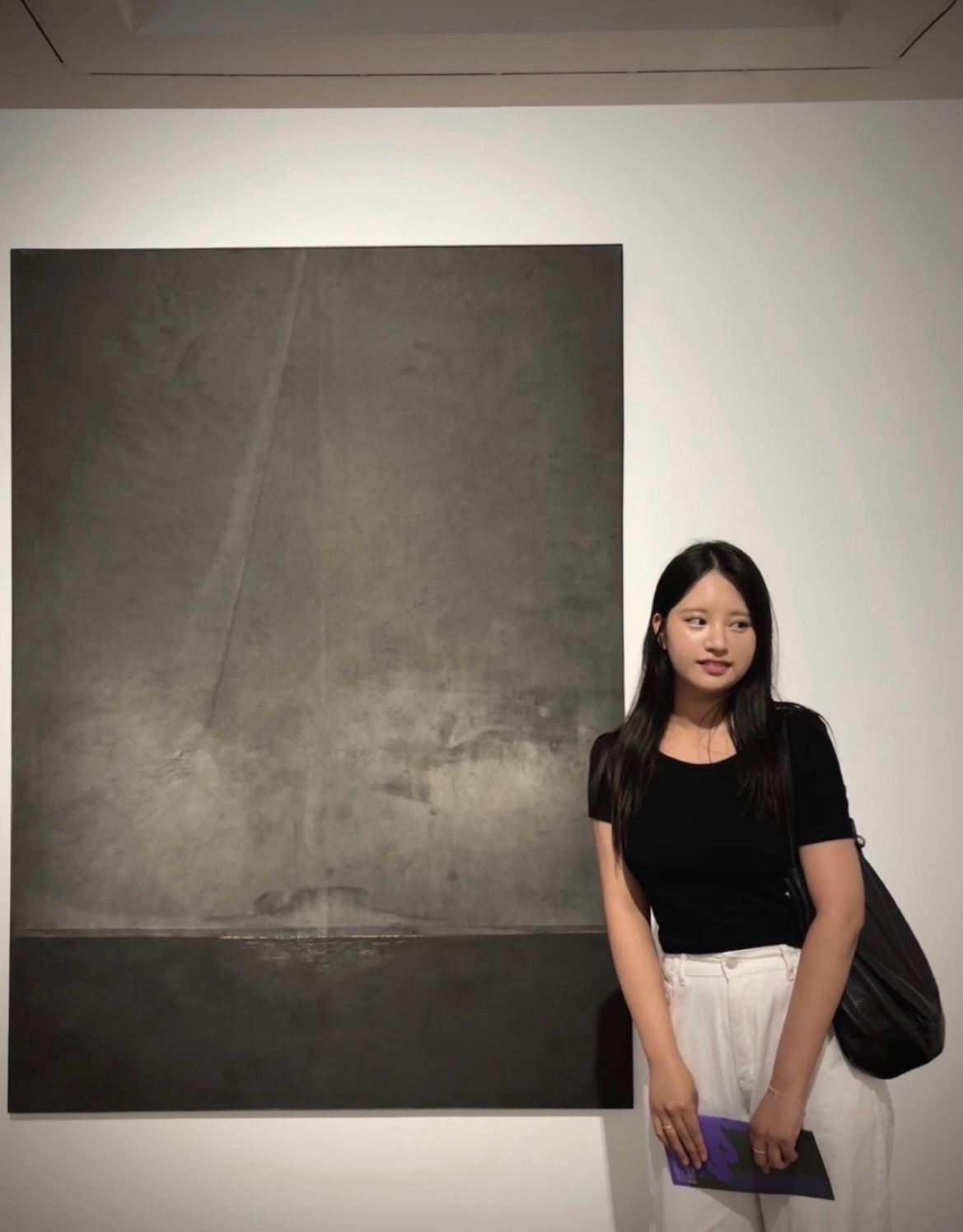 Portrait of Seojeong Park by the sea